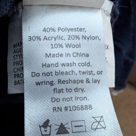 Boy's Appaman Brand Blue Pullover Sweater with Gray Trim Size 12 - Picture 5 of 5